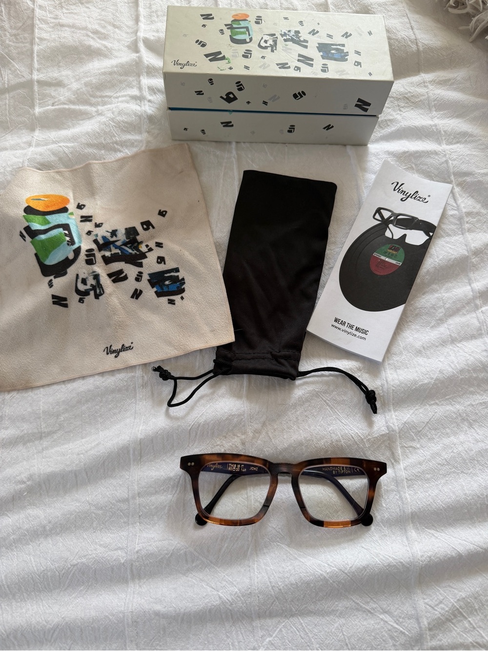 Vinylize Tortoiseshell Square Optical Frames